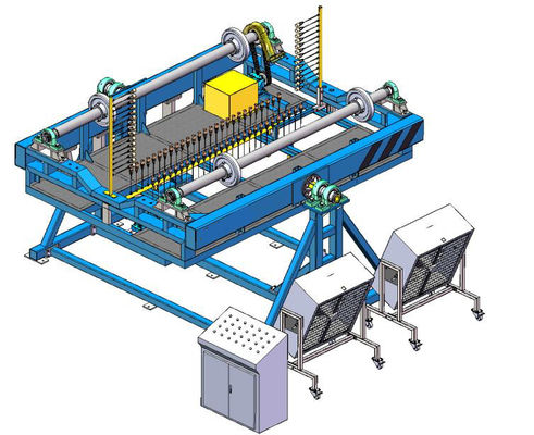 Klärgrube-offenes Feuer-Rock-and-Rollmaschinen-kleine Rotationsgestaltungs-Maschine 1000L 3000L