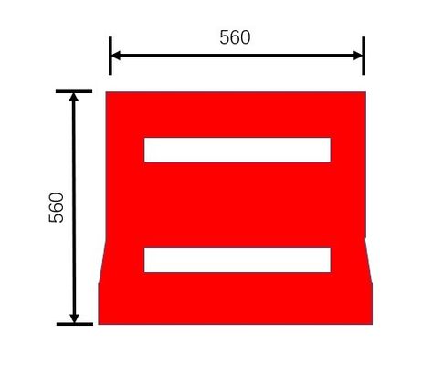 Farben der Rotomolding-Produkt-Straßen-Sperren-560x560 4
