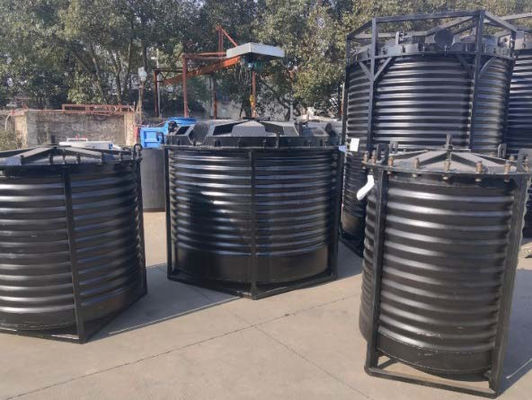 1000L Plastik-Wasserbehälter-Form-Design-Blatt-Metall-Form-Aluminium-Rotomolding