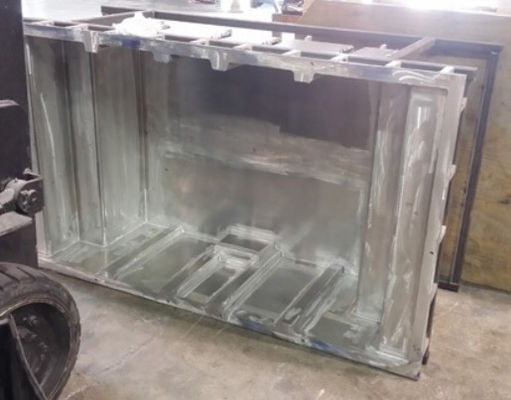 Aluminiumlegierung Rotomoulding Form mit individuell gestalteter glatter Oberfläche